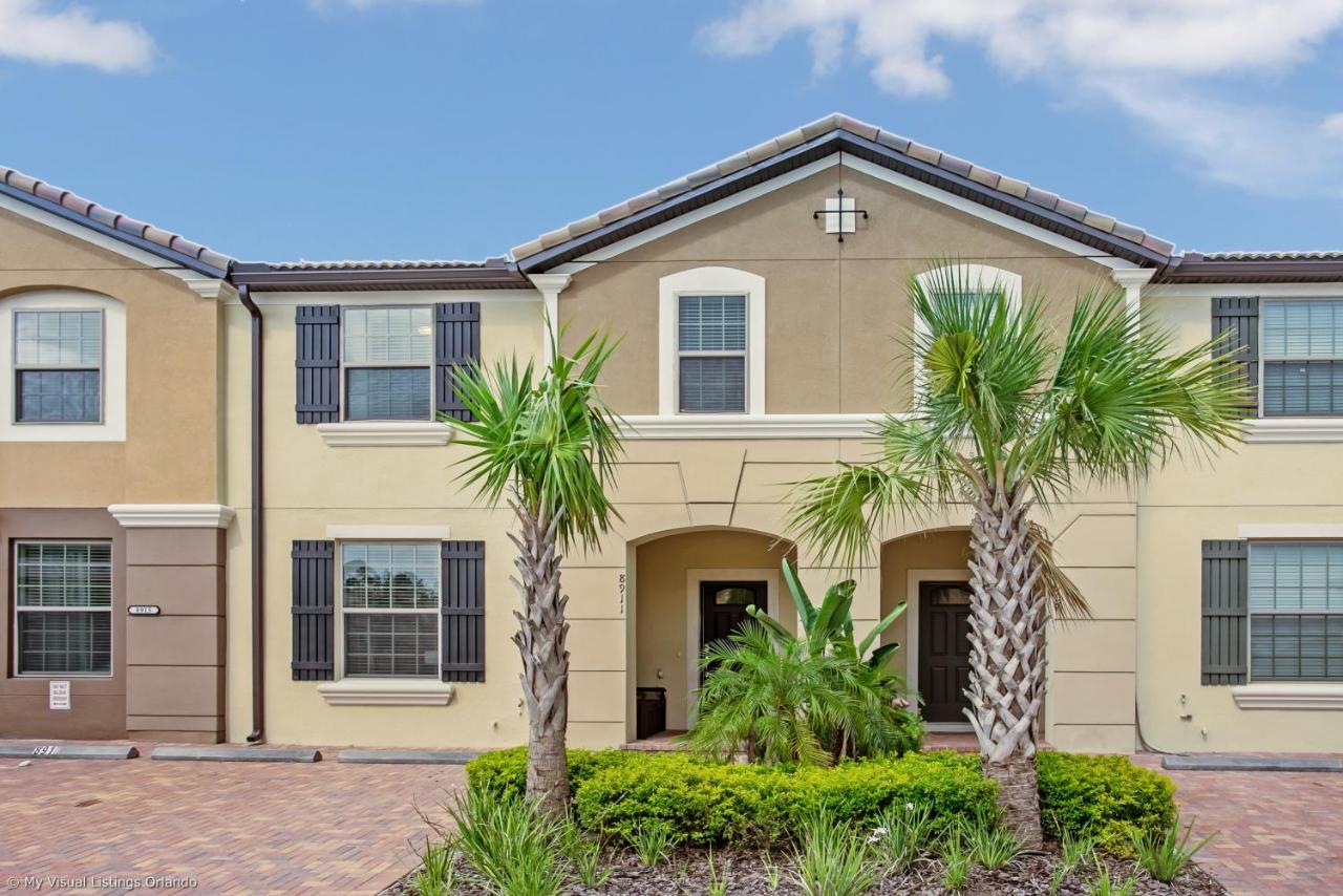 Beautiful Townhome Wprivate Pool 7 Mi To Disney Kissimmee Bagian luar foto