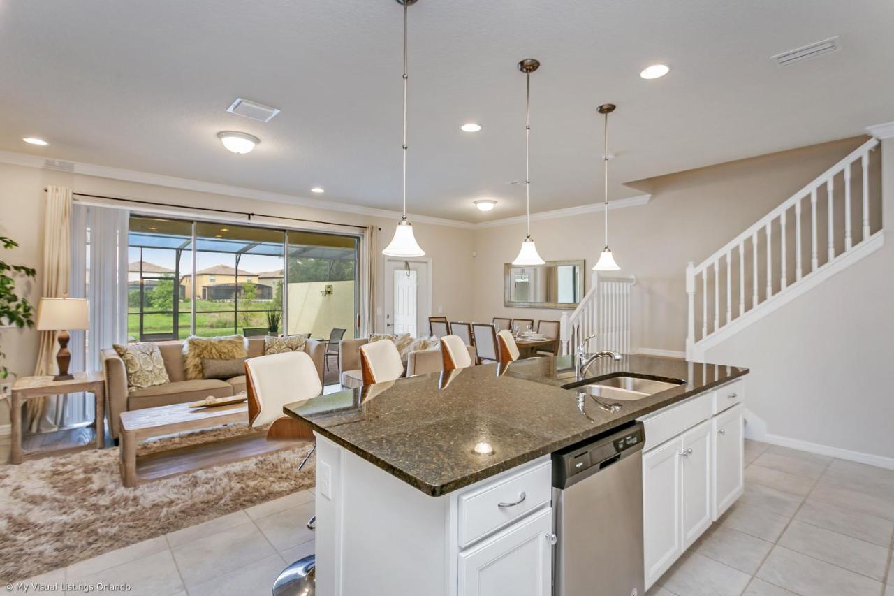 Beautiful Townhome Wprivate Pool 7 Mi To Disney Kissimmee Bagian luar foto