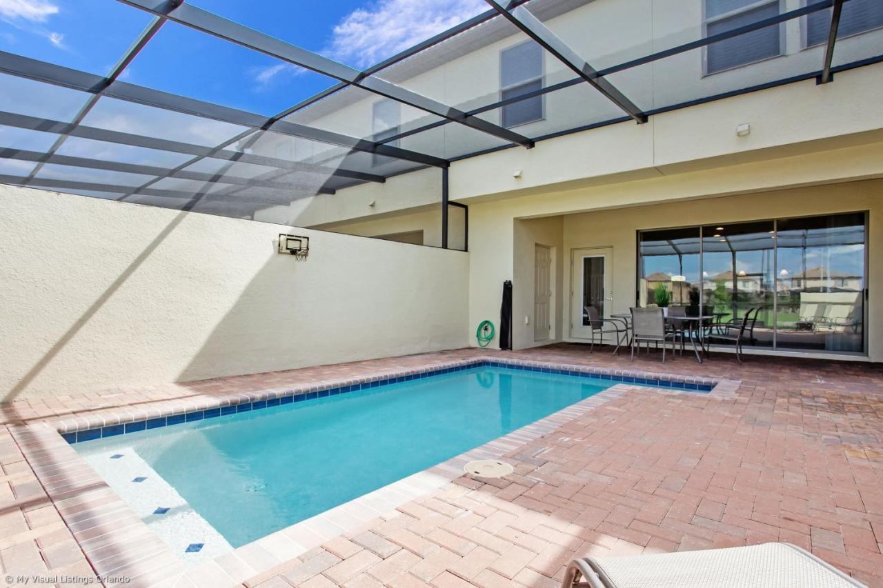Beautiful Townhome Wprivate Pool 7 Mi To Disney Kissimmee Bagian luar foto
