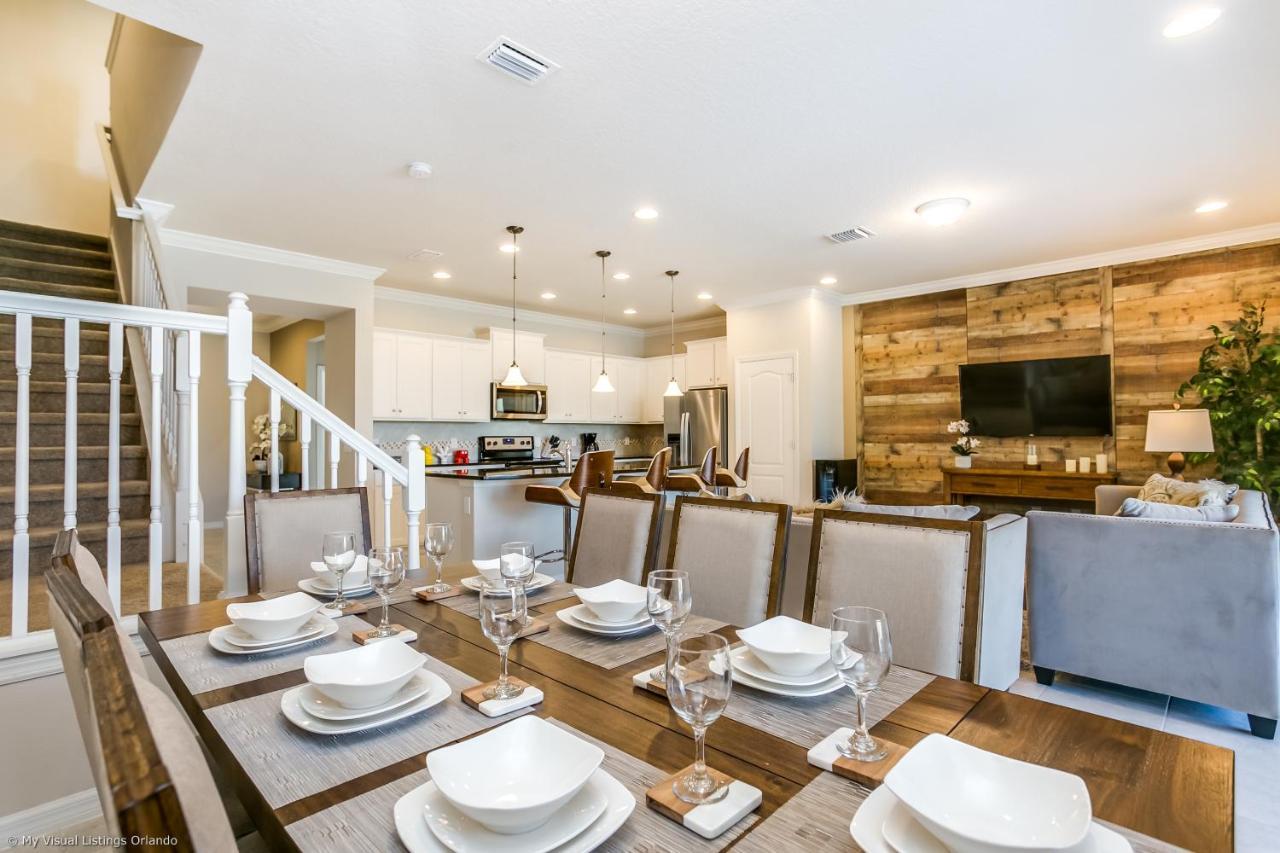Beautiful Townhome Wprivate Pool 7 Mi To Disney Kissimmee Bagian luar foto